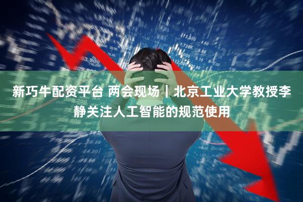 新巧牛配资平台 两会现场｜北京工业大学教授李静关注人工智能的规范使用